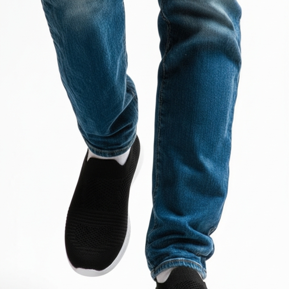 Danskin Black Slip-On Shoes